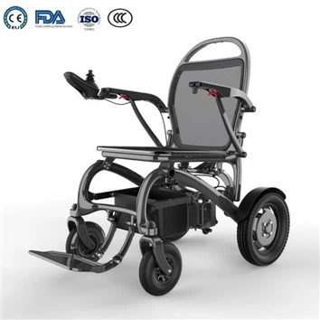 Ultralight buklanadigan uglerod tolali elektr nogironlar aravachalari